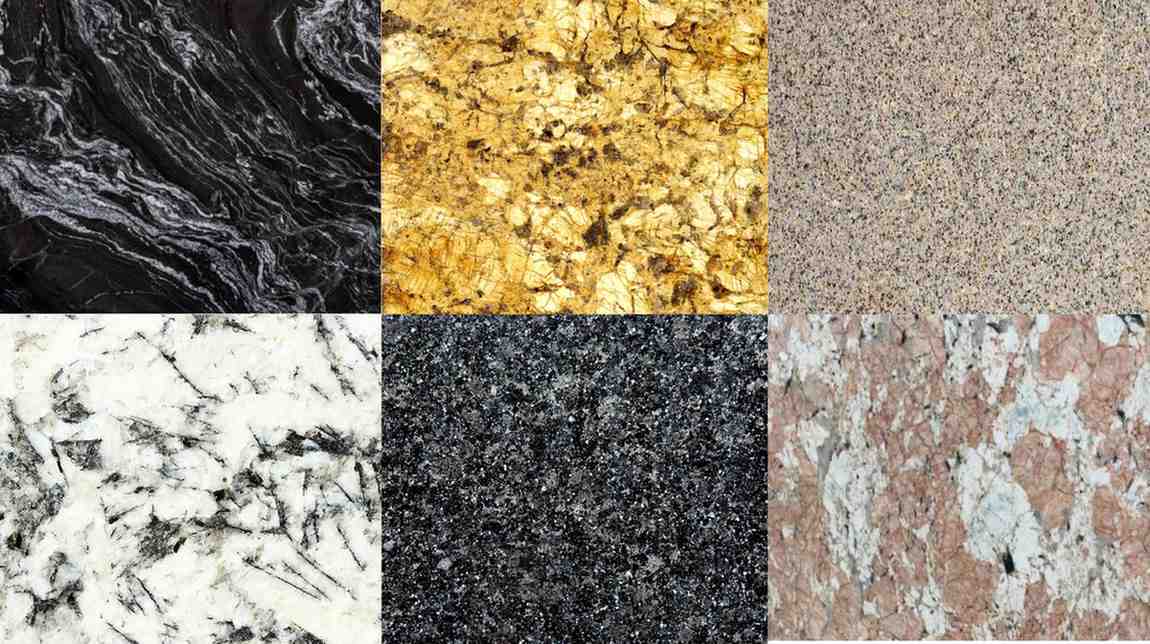 types of granite