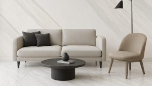 White Marble Floor