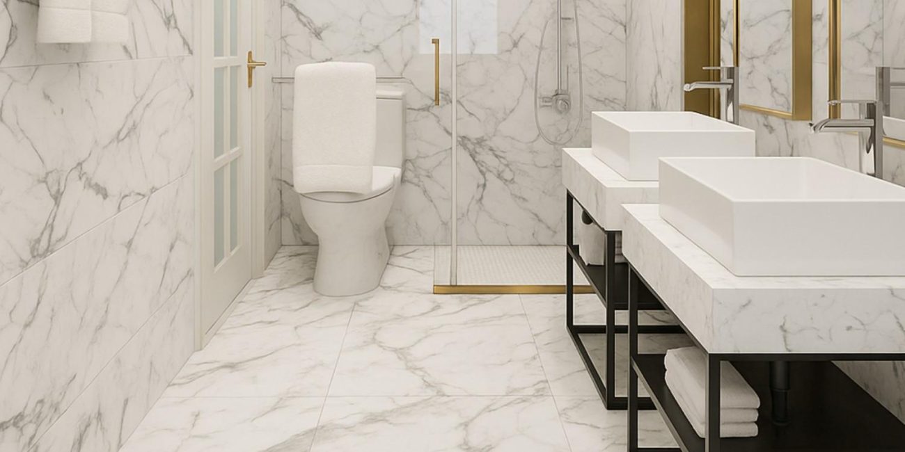 How to Clean Marble Bathroom Tile