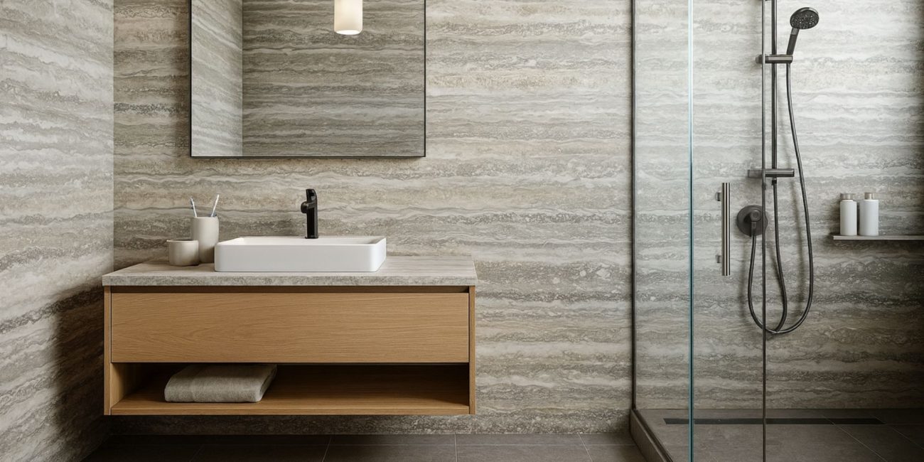 Maintain Silver Travertine