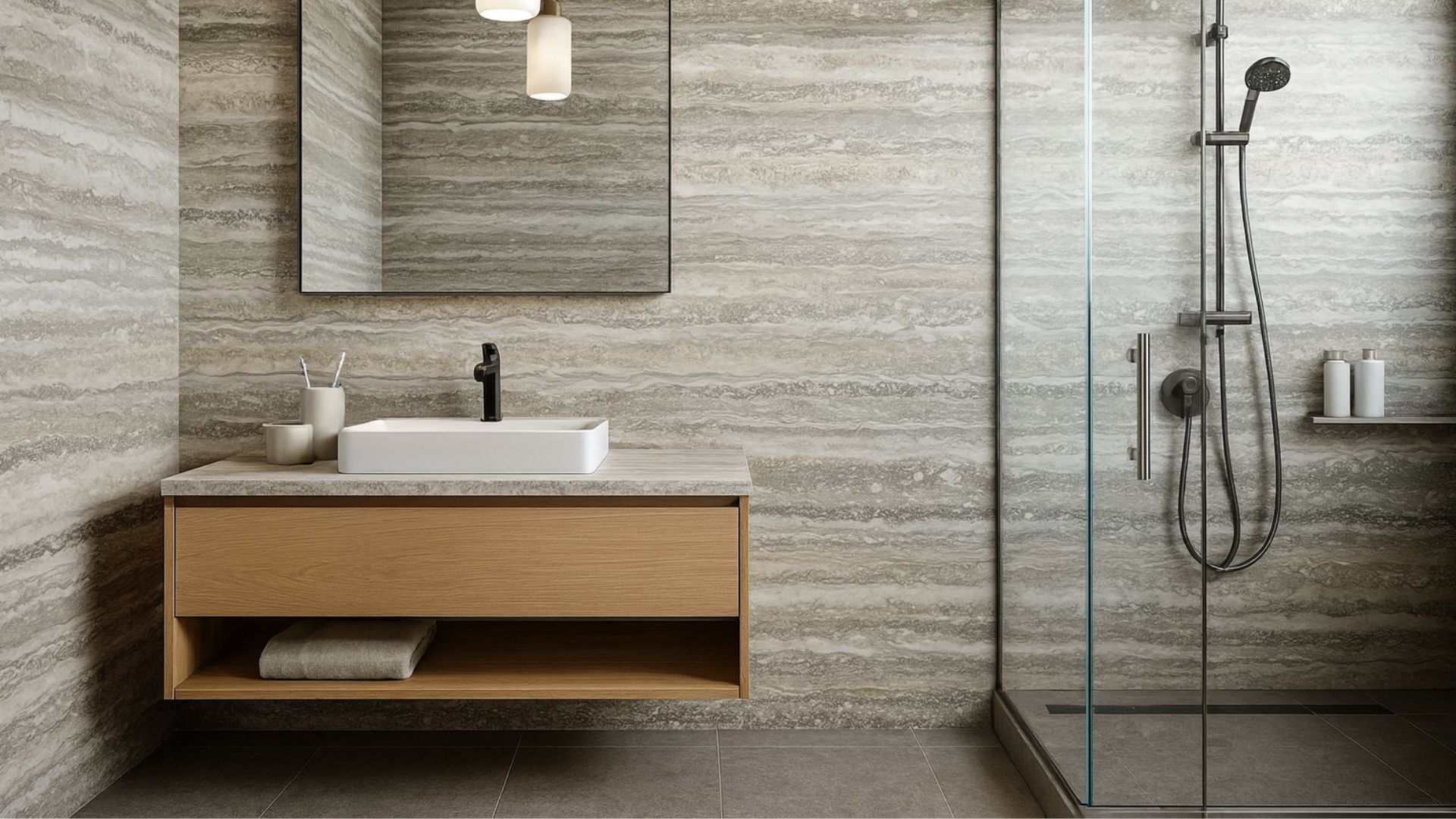 Maintain Silver Travertine