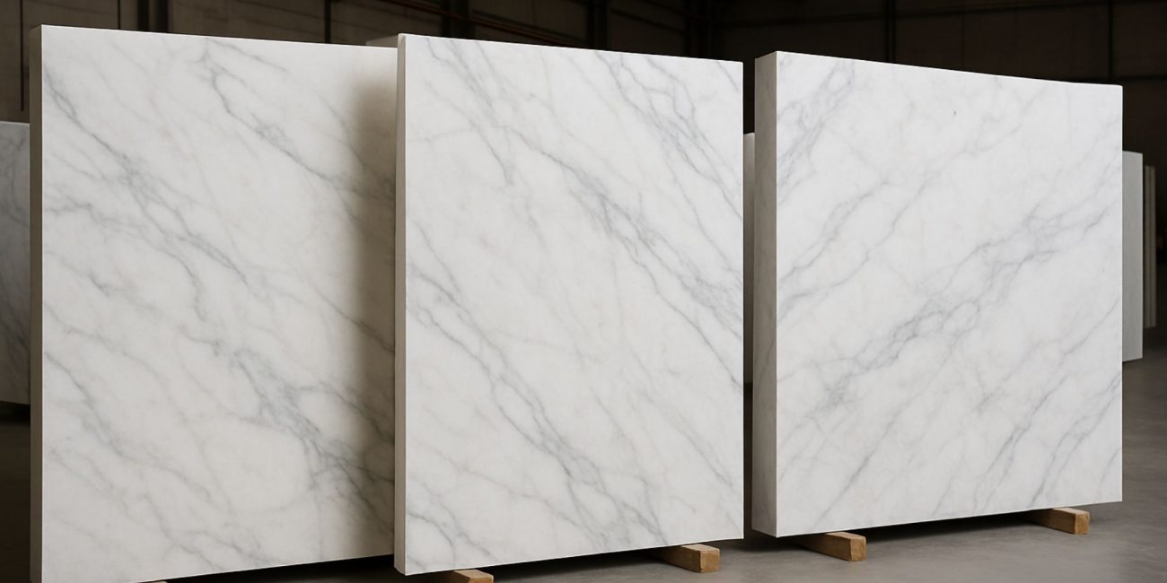 White Marble Slabs