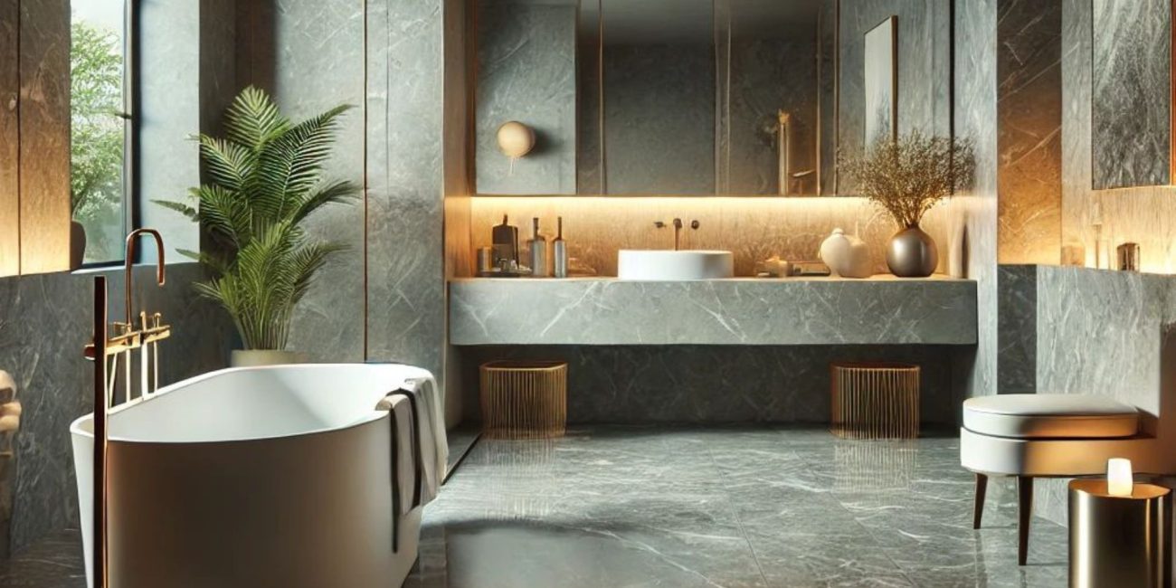 Grey Marble Slabs