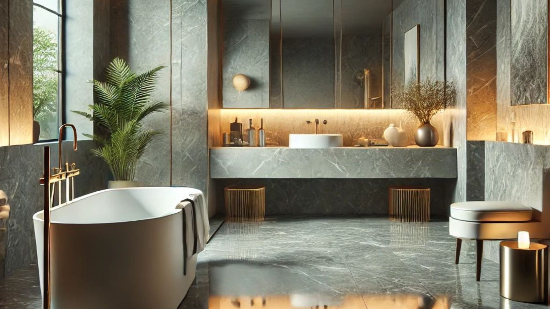 Grey Marble Slabs