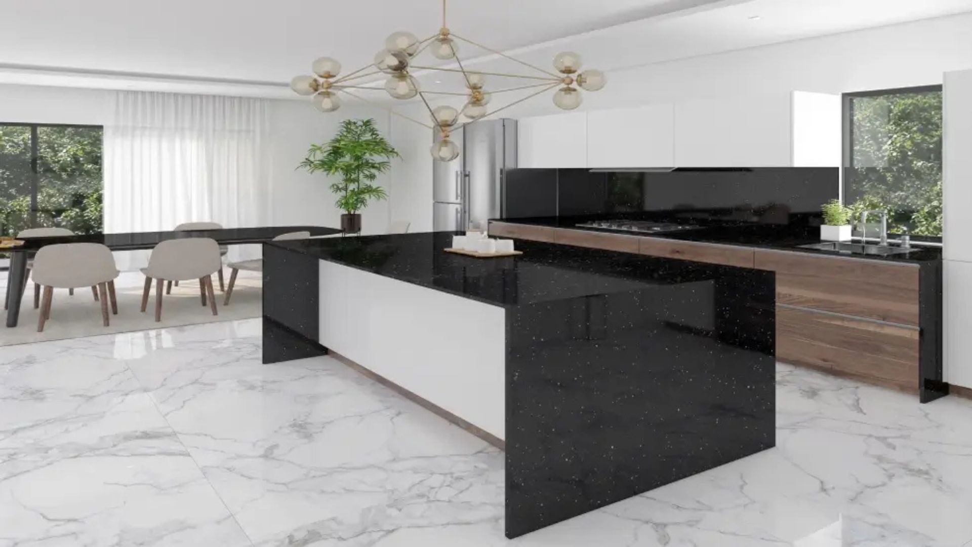 Why Black Galaxy Granite Is a Popular Choice for Countertops and Flooring