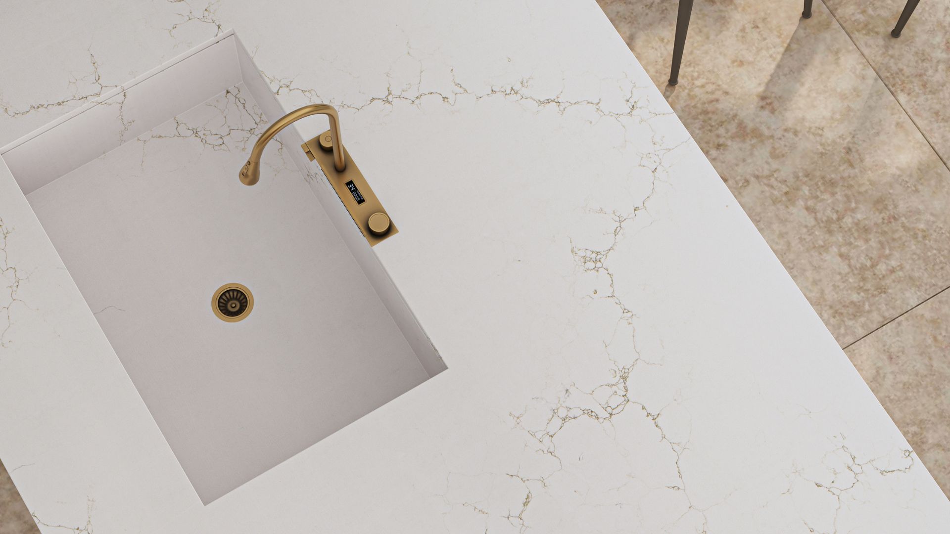 quartz countertop installation