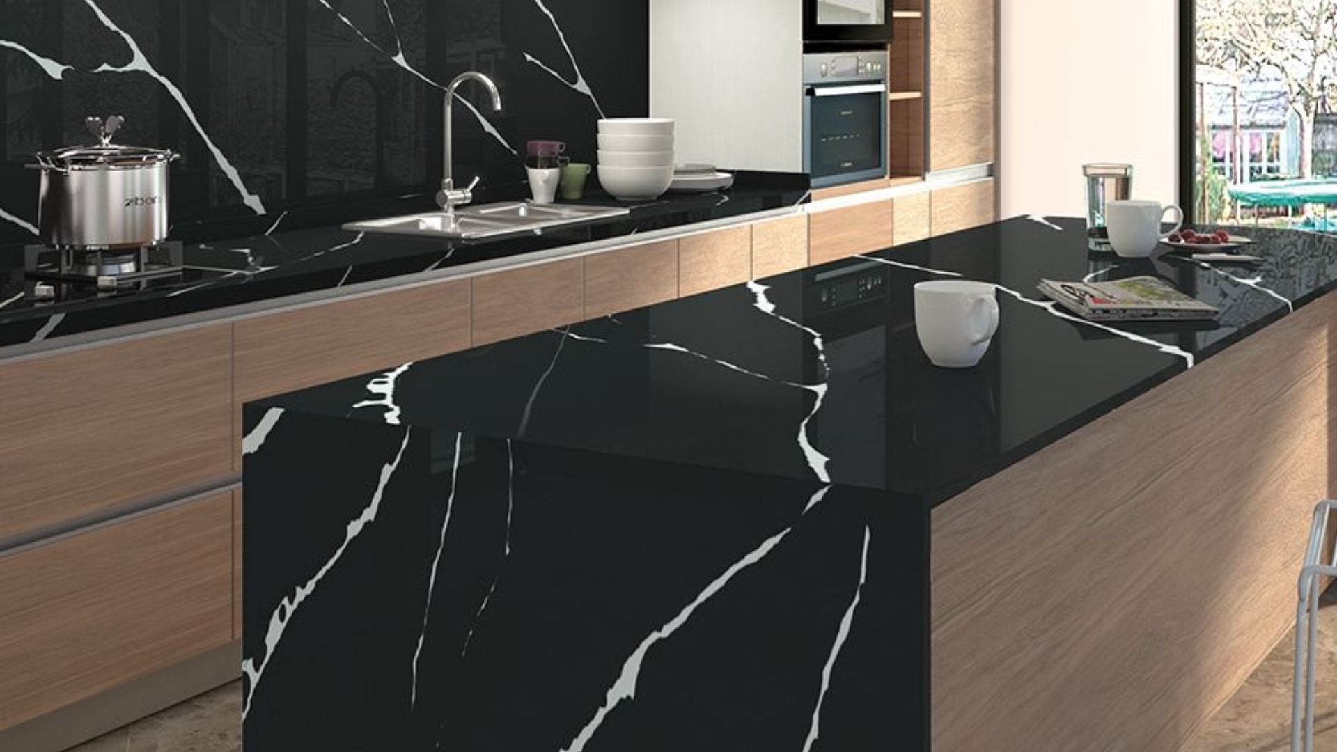 Black Marquina Marble
