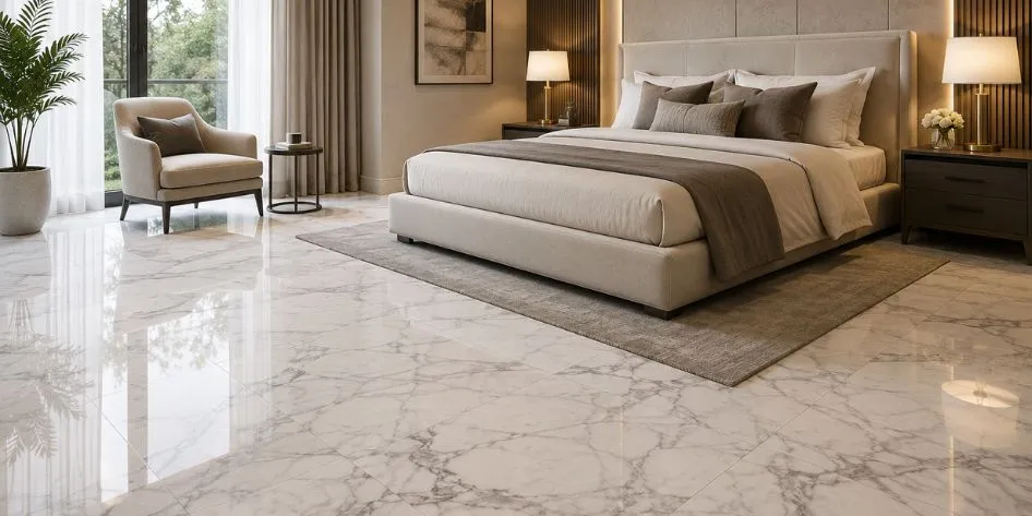 Marble Flooring Designs for Bedrooms